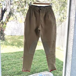 Equestrian English Breeches, Tan Horse Riding Pants Women’s 28, Jodhpurs, Arena